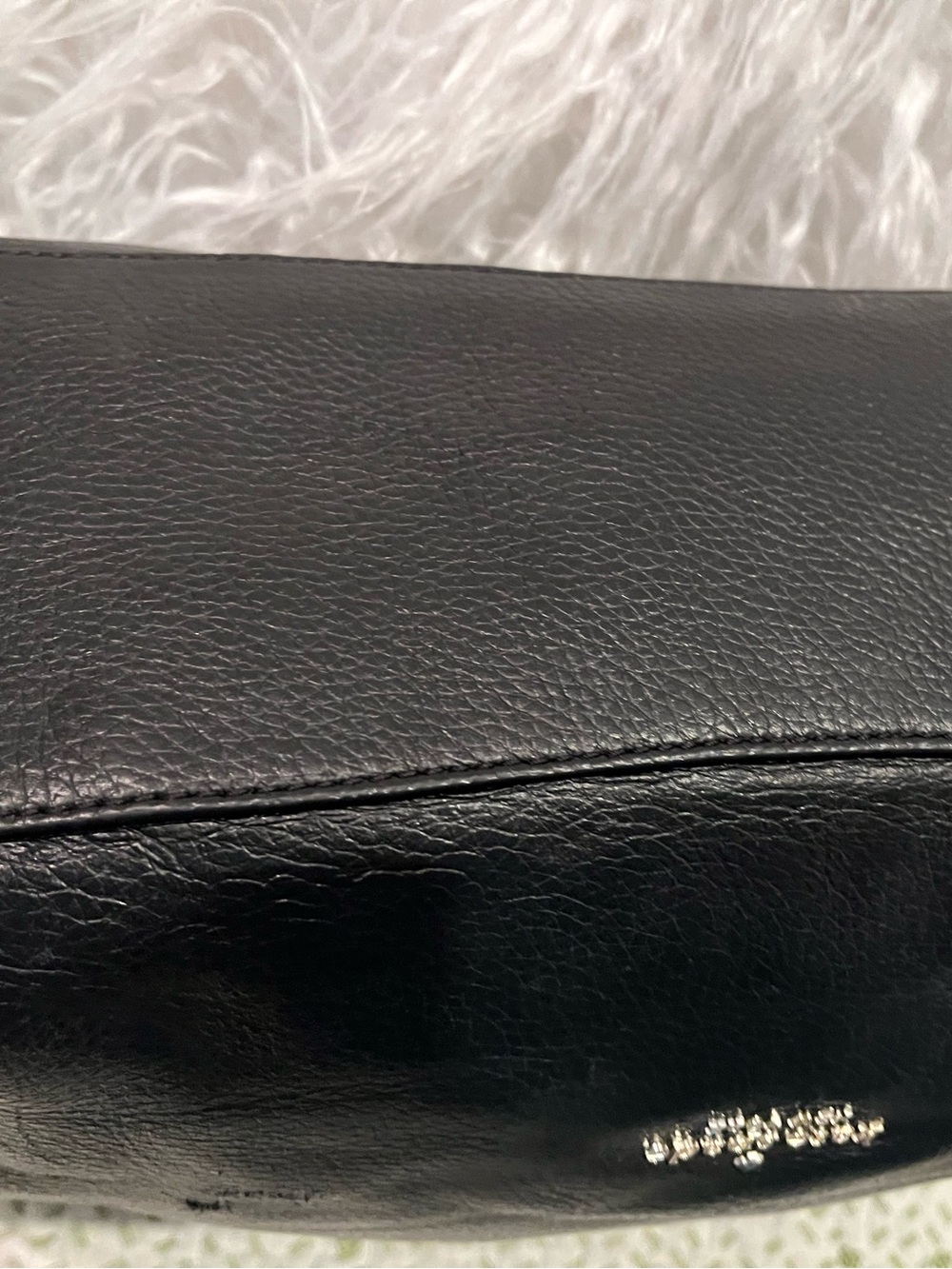kate spade Kat Black Pebble Leather Shoulder Bag - Picture 12 of 16
